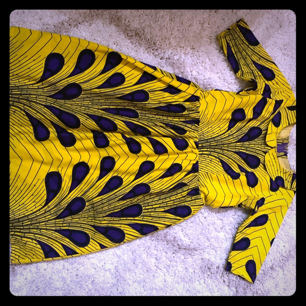African Print Dress